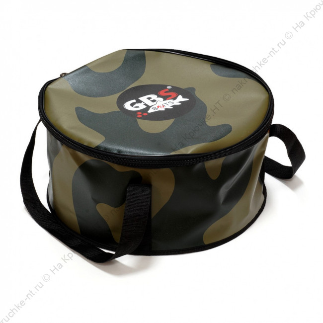Ведро GBS мягкое с крышкой D40см