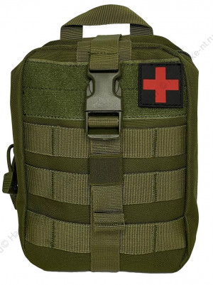 Армейская тактическая аптечка (цвет зеленый)