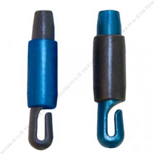 Коннектор для крепления лески к удилищу серо-синий перламутр (СТОНФ) 2,3