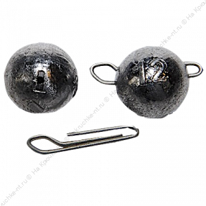 Груз Чебурашка DJIGA разборная 14 гр блист (10 шт/уп)