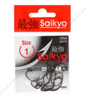 Крючки Saikyo BS-2312 BN № 1 (10 шт)