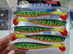 Виброхвост 3D Series Basara Soft Swim 4 дюйма (100мм) #6