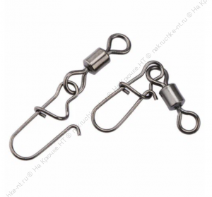 Карабин с вертлюгом для рыбалки KAIDA К3023 12#