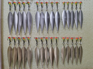 Маропедка блесна УЗКАЯ 120 (ручная работа)