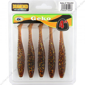 Силиконовые приманки DIAMOND Geko PAL#24 4" 5 шт