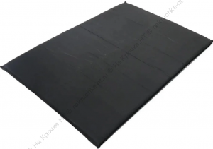 Коврик самонадувающийся СЛЕДОПЫТ, двухместный, 187x130x5 cм, премиум, серый/6/