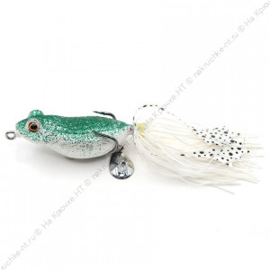 Лягушка-незацепляйка Namazu FROG с лапками, 65 мм, 16 г, цвет 03, крючок-двойник YR Hooks (BN) #2/0