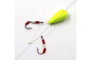 Приманка Балда ЯМАН "Булава-2" с плав.крючками, 5,5г цв.ф-ж