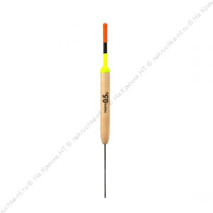 №80 Поплавок Fanatik "Балерина" 0,5 г цвет дерево