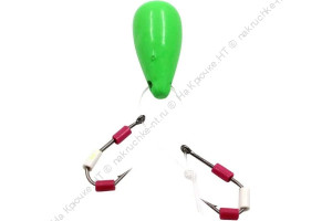 Приманка Балда ЯМАН "Булава-2" с плав.крючками, 5,5г цв.ф-з