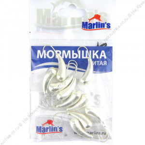Мормышка литая Marlin`s Уралка №4 (4,26гр) кр.Crown арт.7002-402