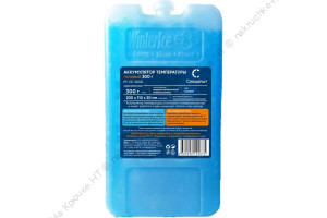 Аккумулятор холода гелевый "СЛЕДОПЫТ" 300 гр, цв. голубой/40/