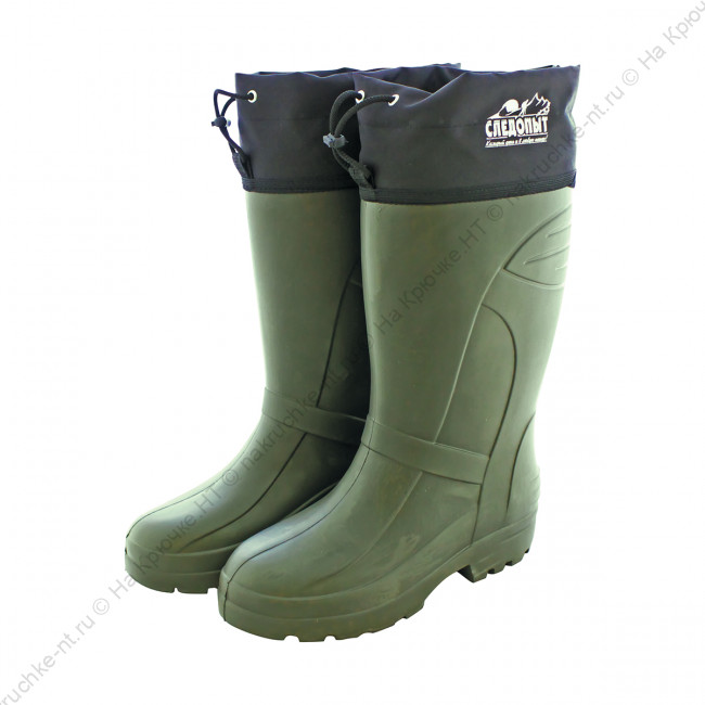 Сапоги мужские СЛЕДОПЫТ NEW, ЭВА, -50 °С, р. 40-41, черный