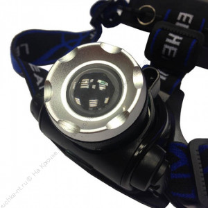 Налобный фонарь с бесконтактным сенсором 6889 (с съемным аккумулятором)