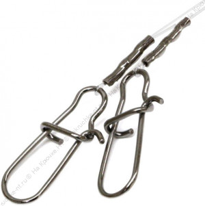 Поводок флюорокарбоновый NAMAZU d-0,596 мм, L-15 см, test- 18,88 кг (уп. 2 шт.)