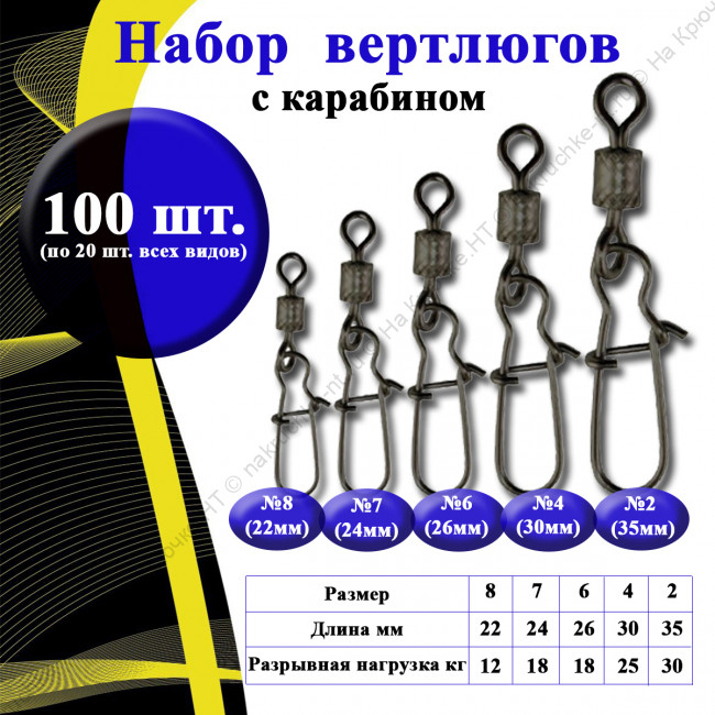 набор вертлюгов 2