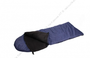 Спальный мешок с капюшоном "СЛЕДОПЫТ", 185+35х90 см (+/- 5%),утеплитель термофайбер 600г/м2, темп.эк