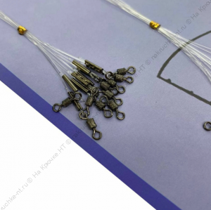 Набор флюрокарбоновых поводков для рыбалки 30 шт /Флюрокарбоновые поводки высокой прочности