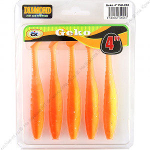 Силиконовые приманки DIAMOND Geko #04 4" 5 шт