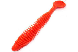 Виброхвост YAMAN PRO Arris Shad, р.4 inch, цвет #03 - Carrot gold flake (уп. 4 шт.)