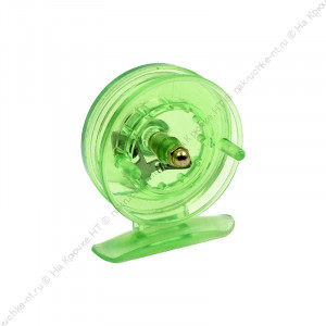 Катушка проводочная Namazu "Scoter" пластиковая (усил.), р. 6,5 см, зеленая