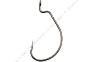 Крючок KOI "HARD GAME OFFSET", размер 12/0 (INT), цвет BN, офсетный (5 шт.)/130/