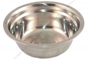 Миска "Следопыт" нерж., d - 23 см, h - 5,9 см, 1750 мл/400/