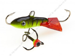 Балансир Lucky John CLASSIC 3 с тр. 30мм/31RT блистер