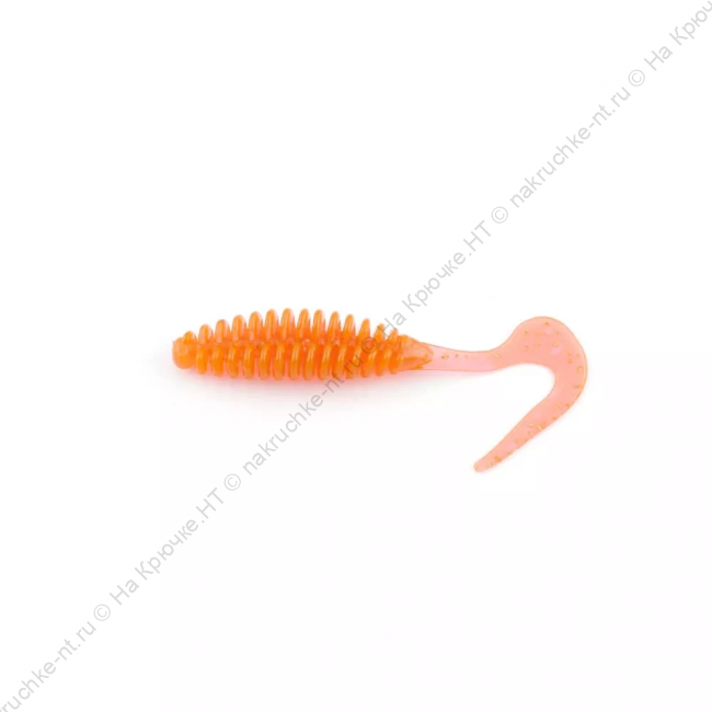 Виброхвост FISHER BAITS Ribbed Twist 65мм цвет 01