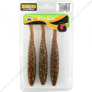 Силиконовые приманки DIAMOND Geko PAL#24 5" 3 шт
