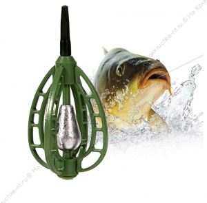 Кормушка-груз Флэт Фидер 50 грамм/2 шт.