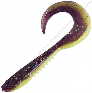 King Tail 2.5" 27-65-41d-6 Силиконовые приманки Crazy Fish