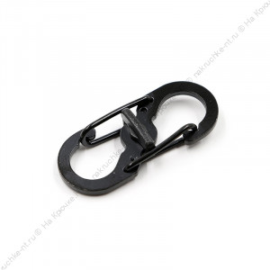 Карабин "СЛЕДОПЫТ" 3,5 см, двойной, сталь