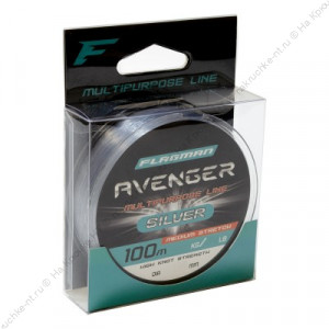 FLAGMAN Леска Avenger Silver Line 100м 0,30мм