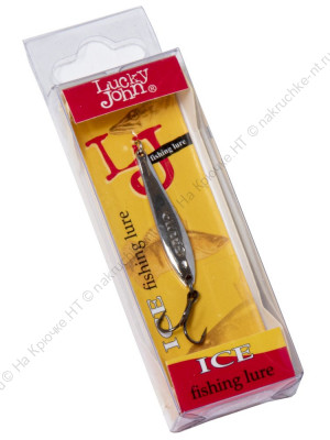 Блесна вертикал. зим. Lucky John S-3 с тр. 06.0г S блистер