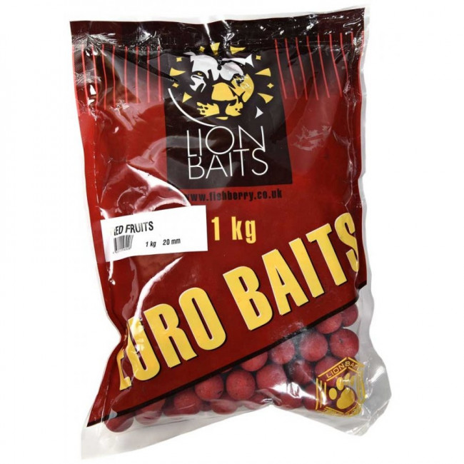 LION BAITS бойл 20 мм EURO Red Fruits - 1 кг