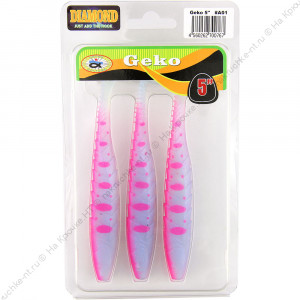 Силиконовые приманки DIAMOND Geko #A01 5" 3 шт