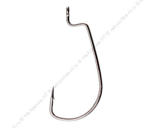 AZURA Крючок Long Offset Worm Hook №2 6шт