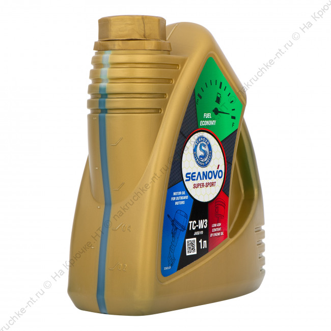 SEANOVO Масло моторное для двухтактных двигателей марки NMMA TC-W3 1 л 2