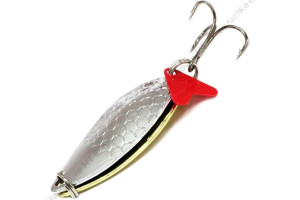 Блесна шум. Namazu Jakiro, вес 15 г, цвет 01-02 (серебро-латунь)