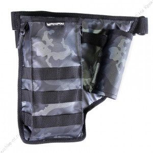Сумка рыболовная поясная "Yaman" Fishing Pocket Hip, 30х22х6 см, цв.сер.камуфляж + 1 кор. LUNO 18