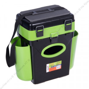 Ящик зимний Helios FishBox 10л зеленый