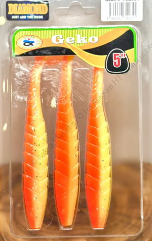 Силиконовые приманки DIAMOND Geko PAL#04 5" 3 шт