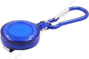 Карабин "СЛЕДОПЫТ", 5 см, с ретривером,алюминий