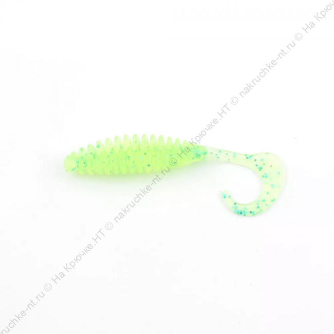 Виброхвост FISHER BAITS Ribbed Twist 65мм цвет 07