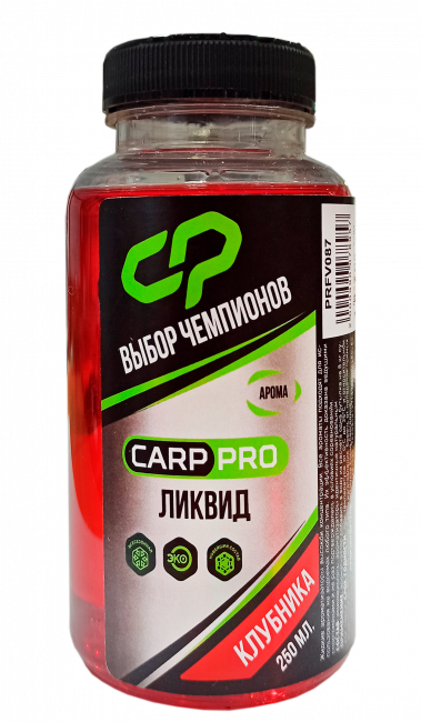 CARP PRO Ликвид Клубника 250мл 1