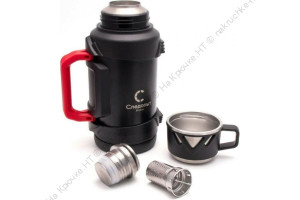 Термос "СЛЕДОПЫТ-DAKAR" со складными ручками, 1,5 л