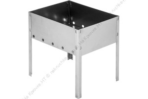 Мангал сборный Helios Light 350x240x350мм, сталь 0,4мм (HS-МC.02-Э) Helios