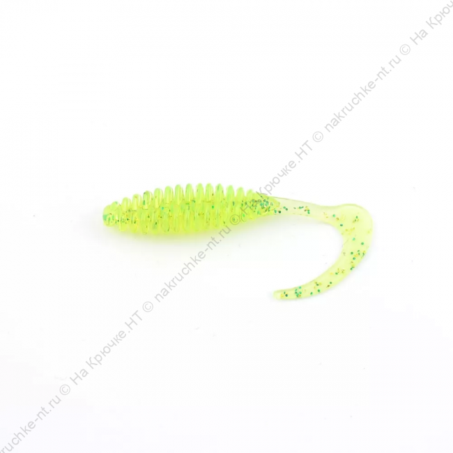 Виброхвост FISHER BAITS Ribbed Twist 65мм цвет 08