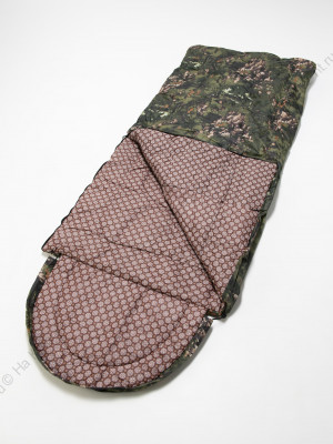 Мешок спальный Standart ткань Оксфорд цвет Лес (Температурный режим -25)